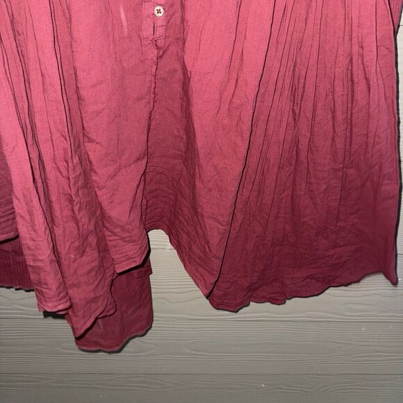 Free People lyrical tunic in mulberry - Picture 4 of 6